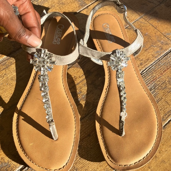 Carlos by Carlos Santana Shoes - Carlos Santana Crystal sandals